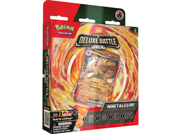 Pokemon Deluxe Battle Deck Ninetales ex 