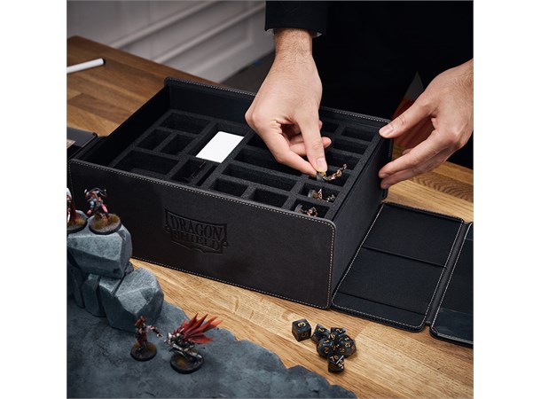 RPG Game Master Companion - Iron Grey Dragon Shield Roleplaying 