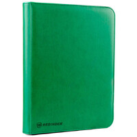 Rebinder Toploader Binder 9-Pocket Green 