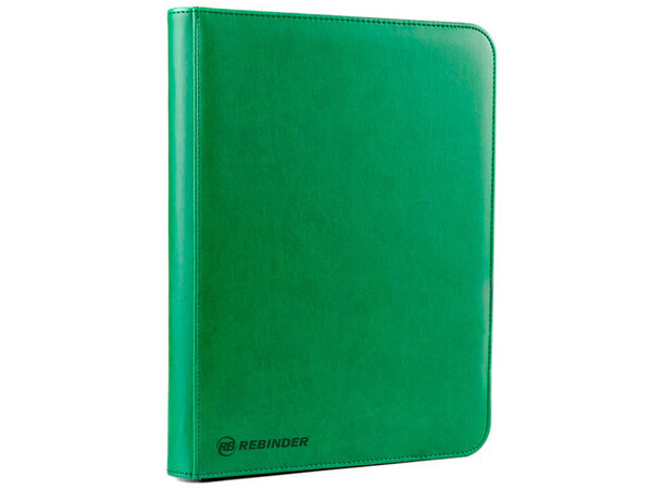 Rebinder Toploader Binder 9-Pocket Green 