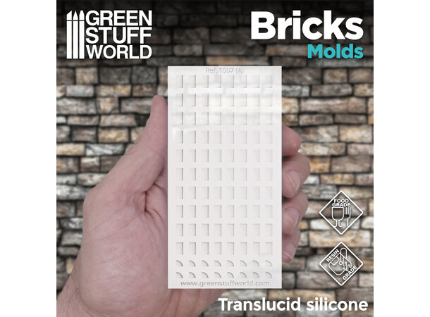 Silicone Molds Bricks Green Stuff World 