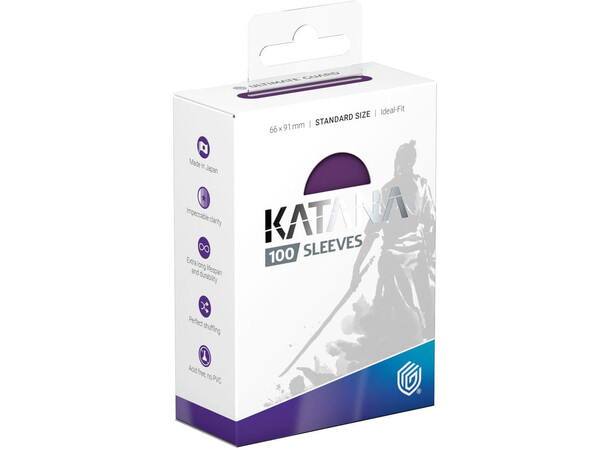 Sleeves Katana Iris Bloom 100 st 66x91 Ultimate Guard Kortskydd/DeckProtect 