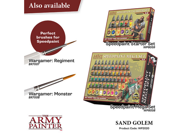 Speedpaint 2.0 Sand Golem Army Painter - 18ml 