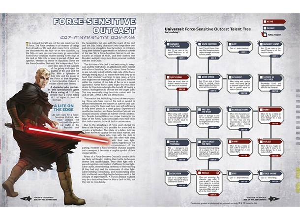 Star Wars RPG Rise of Separatists 