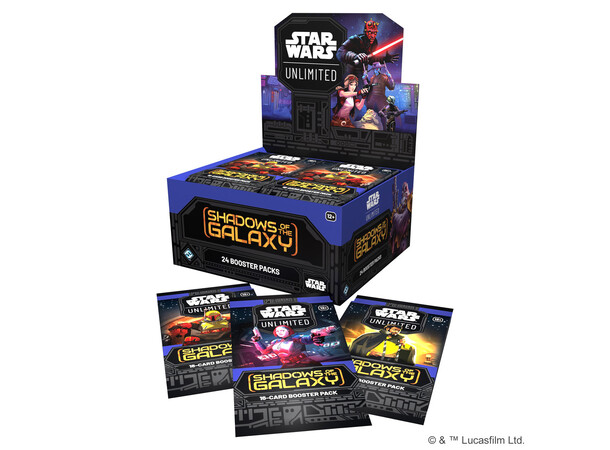 Star Wars Shadows of the Galaxy Display Star Wars Unlimited 