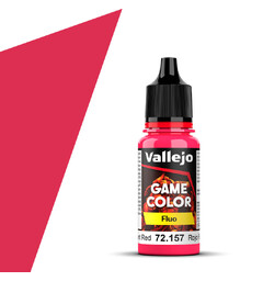 Vallejo Game Color Fluorescent Red 18ml - Fluo