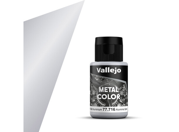 Vallejo Metal Color Semi Matt Aluminium 32ml 