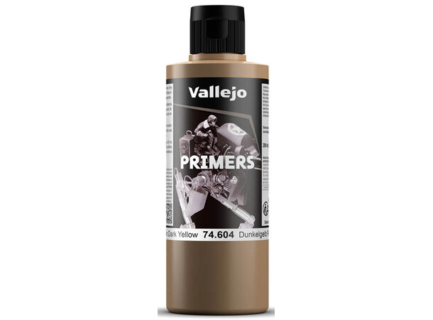 Vallejo Primer German Dark Yellow 200ml 