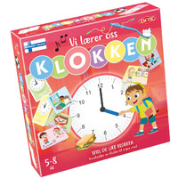 Vi lærer oss klokken Lærespill Norsk utgave