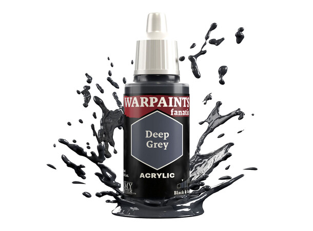 Warpaints Fanatic Deep Grey Army Painter 
