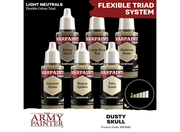 Warpaints Fanatic Dusty Skull Army Painter 