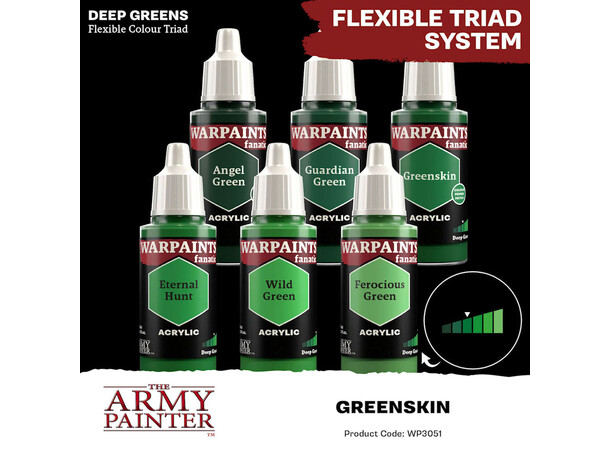 Warpaints Fanatic Greenskin Army Painter 