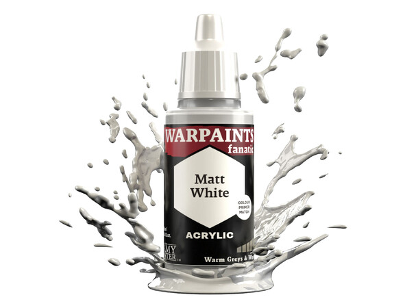 Warpaints Fanatic Matt White Army Painter 