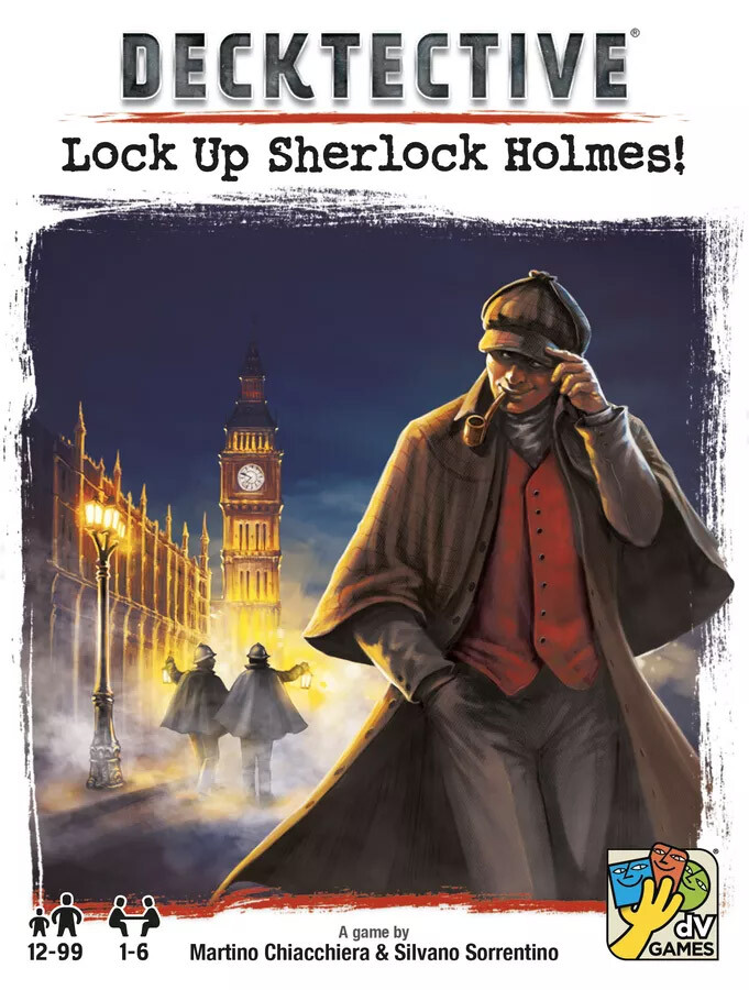 Decktective Lock Up Sherlock Holmes Escape Room Kortspel