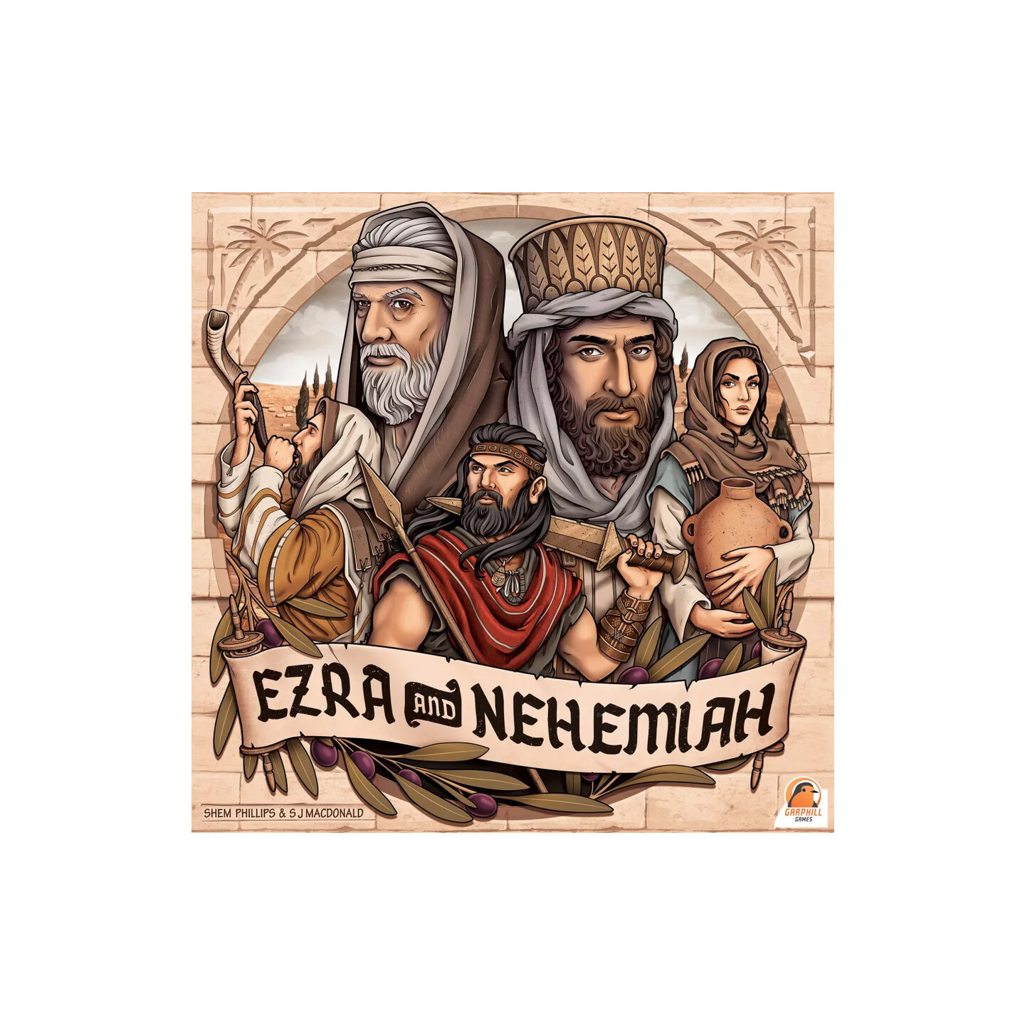 Ezra & Nehemiah Brädspel