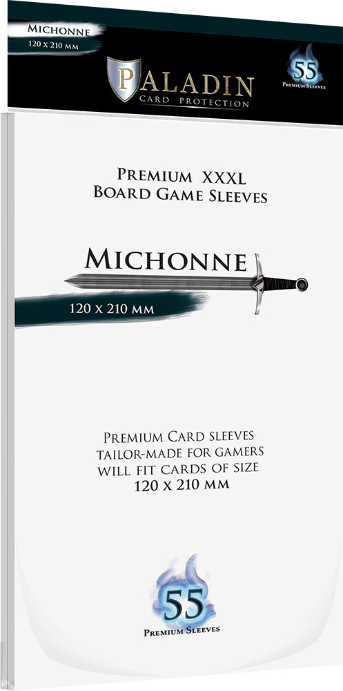 Brädspel Kortskydd 55 st 120x210 Paladin Michonne XXXL