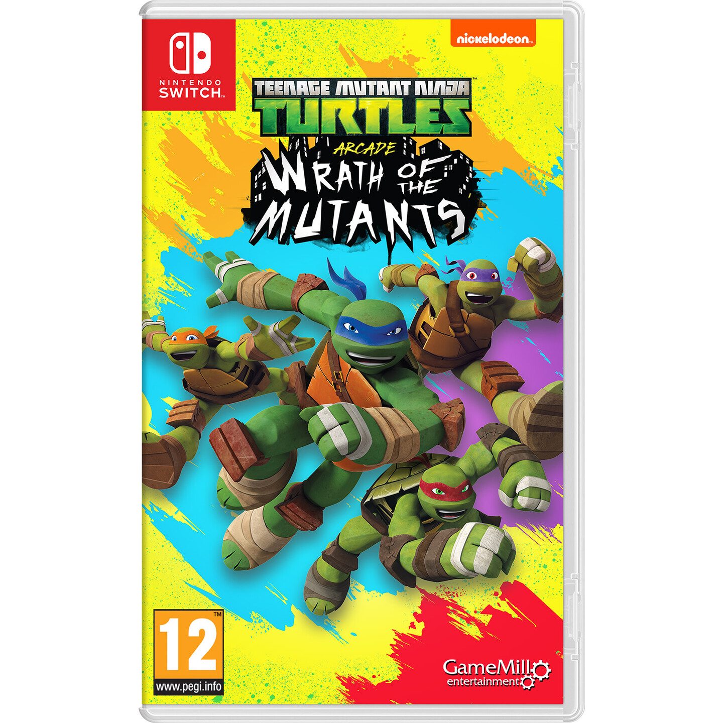 TMNT Arcade Wrath of the Mutants Switch Teenage Mutant Ninja Turtles