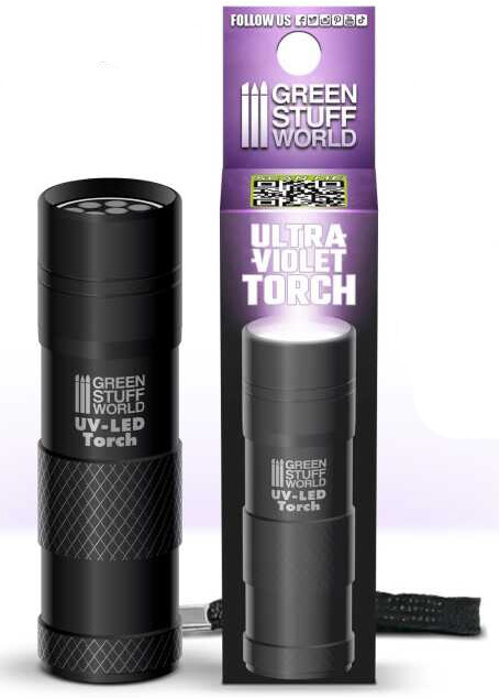 Ultraviolet Torch - UV-ficklampa Green Stuff World