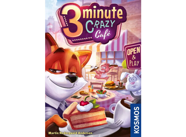 3 Minute Crazy Cafe Brädspel 