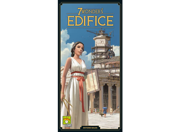 7 Wonders Edifice Expansion - Svensk Expansion till 7 Wonders 2nd Edition 
