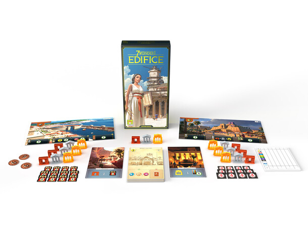 7 Wonders Edifice Expansion - Svensk Expansion till 7 Wonders 2nd Edition 