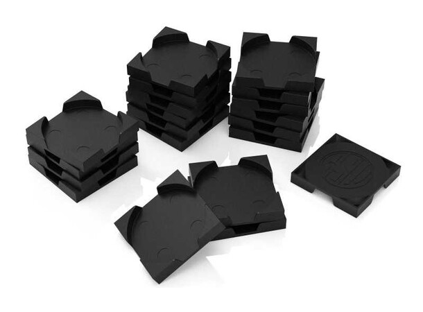 Base Adapter Round to Square 25mm Green Stuff World 