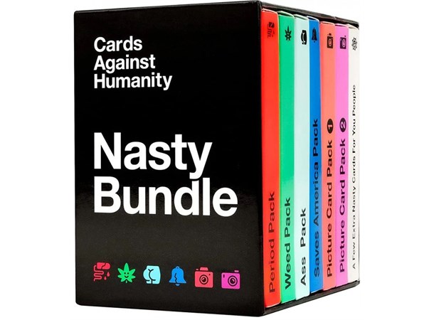 Cards Against Humanity Nasty Bundle Exp Expansion till Cards Against Humanity 