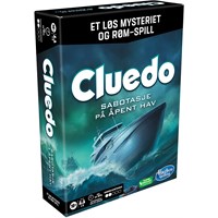 Cluedo Sabotasje på åpent hav Brettspill Norsk utgave