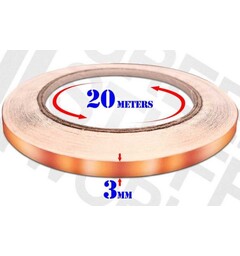Conductive Copper Tape - 20 meter Green Stuff World