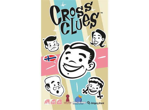 Cross Clues Brettspill - Norsk 