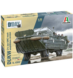 DUKW 2 1/2 Ton GMC Truck Amphibious Ver Italeri 1:35 Byggsats