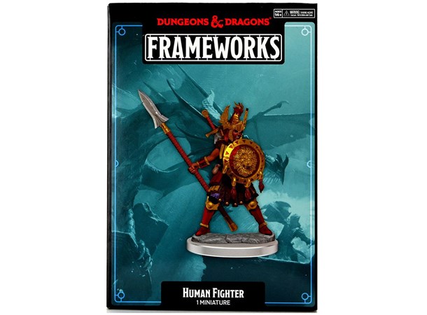 D&D Figur Frameworks Human Fighter Female 