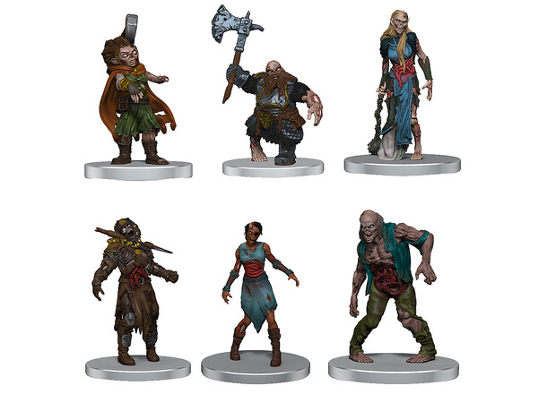 D&D Figur Icons Undead Armies Zombies Dungeons & Dragons Icons of the Realms 