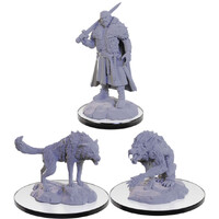 D&D Figur Nolzur Loup Garou Nolzur's Marvelous Miniatures - Ej målad
