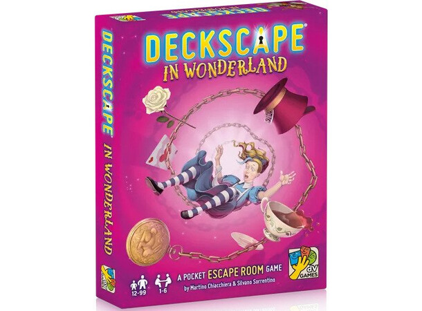 Deckscape In Wonderland Kortspel 
