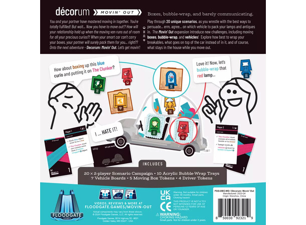 Decorum Movin Out Expansion Expansion till Decorum 