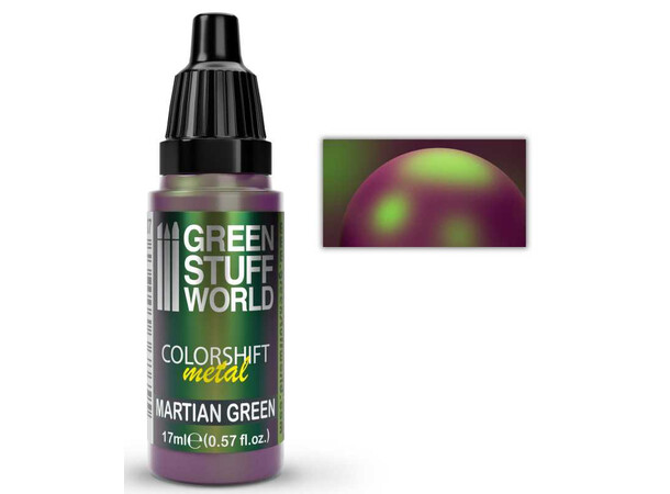 GSW Colorshift Metal Martian Green Green Stuff World Chameleon Paints 17ml 