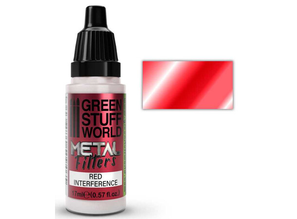 GSW Metal Filters Red Interference Green Stuff World Chameleon Paints 17ml 