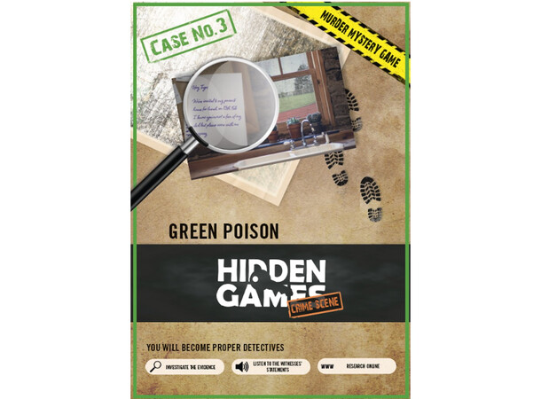 Hidden Games Crime Scene Case 3 Green Poison 