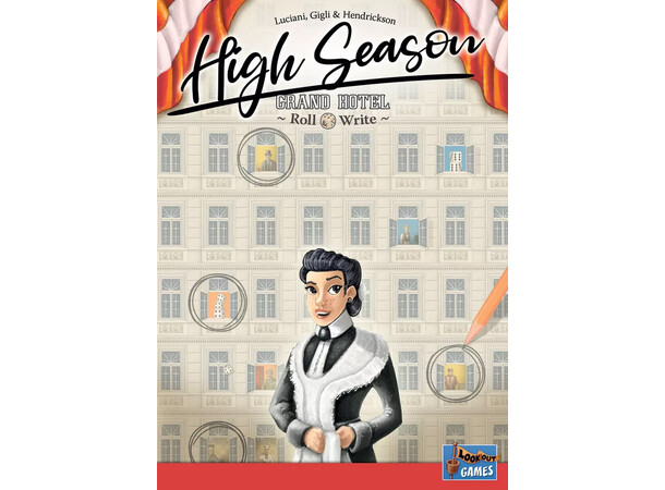 High Season Brädspel Grand Hotel Roll & Write 