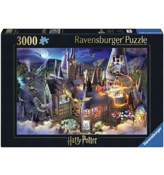 Hogwarts Castle Cutaway 3000 bitar Pussel - Ravensburger Puzzle