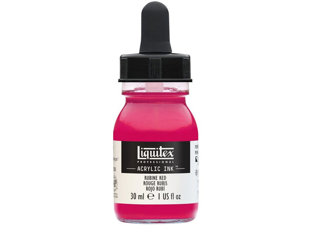 Ink Acrylic Rubine Red Liquitex 388 - 30 ml 