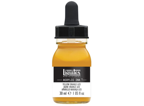 Ink Acrylic Yellow Orange Azo Liquitex 414 - 30 ml 