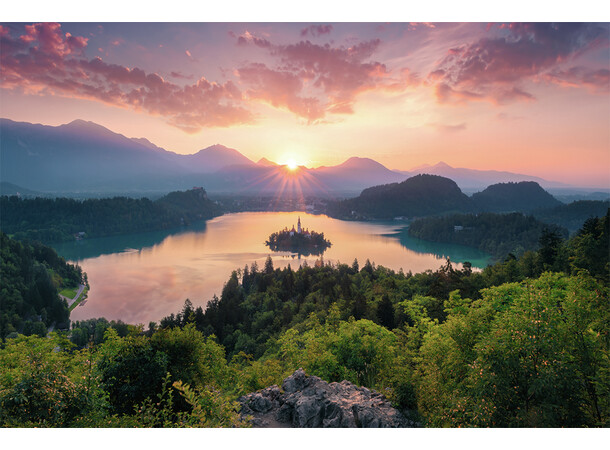Lake Bled Slovakia 3000 bitar Pussel Ravensburger Puzzle 
