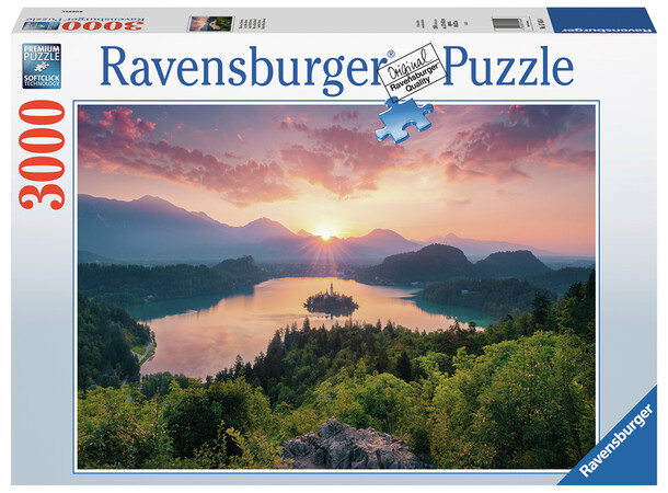 Lake Bled Slovakia 3000 bitar Pussel Ravensburger Puzzle 