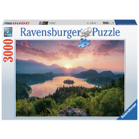 Lake Bled Slovakia 3000 bitar Pussel Ravensburger Puzzle
