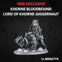 Lord of Khorne on Juggernaut Warhammer Age of Sigmar