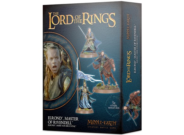 Lord of the Rings Elrond Master of Riven Middle-earth Strategy Battle Game 