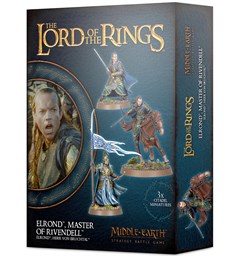 Lord of the Rings Elrond Master of Riven Middle-earth Strategy Battle Game
