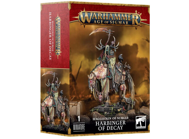 Maggotkin of Nurgle Harbinger of Decay Warhammer Age of Sigmar 
